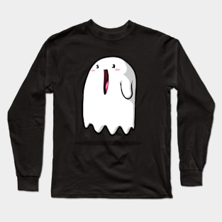 HAPPY GHOST Long Sleeve T-Shirt